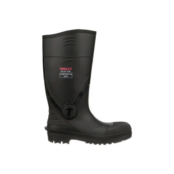 Tingley Tingley Pilot G2 Knee Boot, Composite Safety Toe, 15inH, Size 10, Black 31261.1 - main